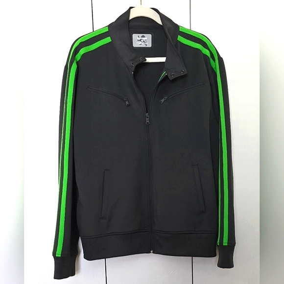 Express Dark Gray Knit Zip Up Jacket size XL - Picture 2 of 14